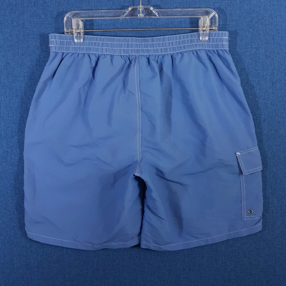 Polo Ralph Lauren Swim Trunks Shorts Mens Large Blue Inseam 8 Nylon Mesh Lined